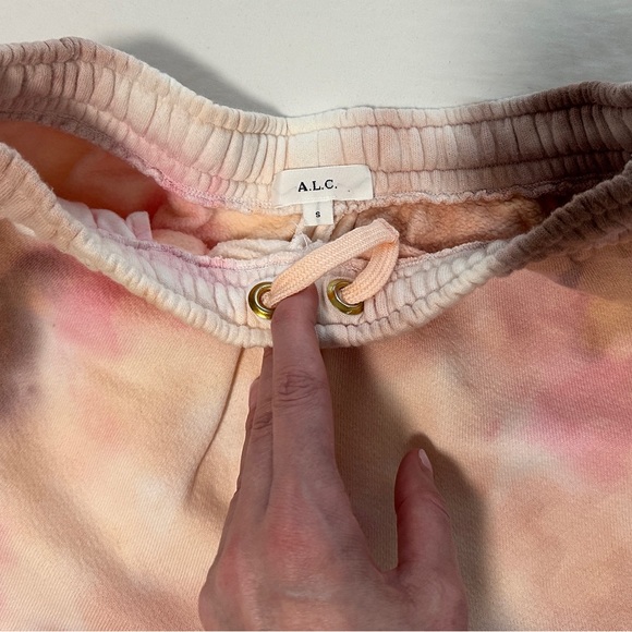 ALC Sonia Tie-Dyed Hooded Sweatshirt & Shorts Set - Picture 6 of 11